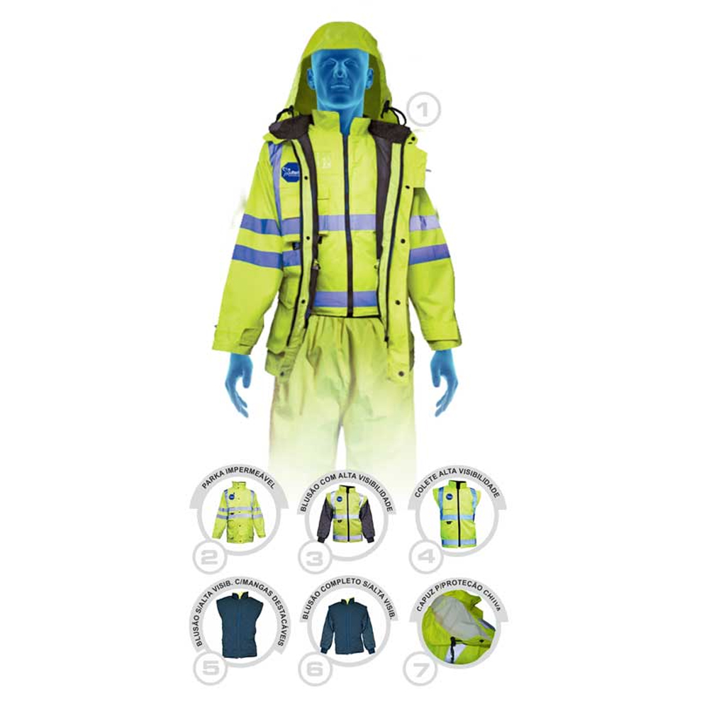 Parka 7 em 1 Hi-Vis - Image 2
